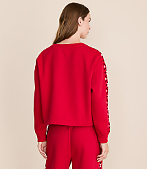 Lou & Grey Fair Isle Elite Fleece Dolman Sweatshirt carousel Product Image 3