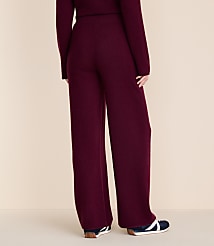 Lou & Grey Cashmere Wide Leg Pants carousel Product Image 3