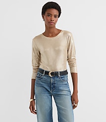 Foil Long Sleeve Everyday Tee carousel Product Image 2