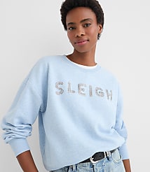 Sleigh Sequin Sweatshirt carousel Product Image 1