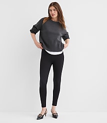 Petite Crystal Leggings in Ponte carousel Product Image 1