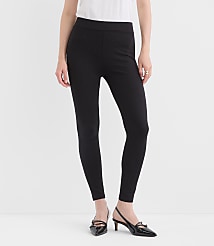 Petite Crystal Leggings in Ponte carousel Product Image 2
