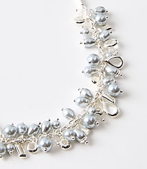 Pearlized Pull Tie Torsade Necklace carousel Product Image 2