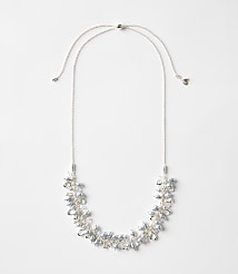 Pearlized Pull Tie Torsade Necklace carousel Product Image 1
