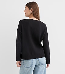 V-Neck Relaxed Everyday Sweater carousel Product Image 2