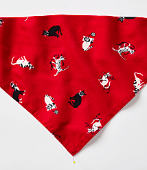Holiday Kitten Dog Bandana carousel Product Image 2