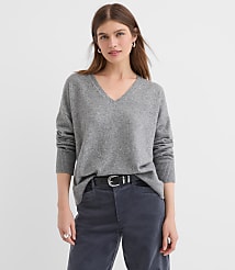Sparkle V-Neck Relaxed Everyday Sweater carousel Product Image 1
