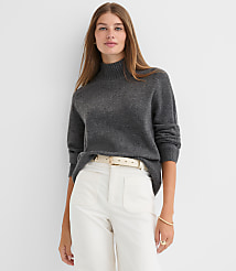 Petite Modern Mock Neck Sweater carousel Product Image 1