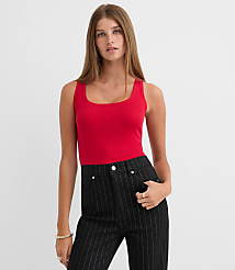 Ribbed Sweater Tank Top carousel Product Image 2