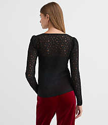 Lace Shawl Cardigan Top carousel Product Image 2