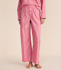 Striped Poplin Pajama Pants carousel Product Image 2