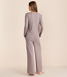 Lou & Grey Heathered Softened Modal Pajama Set carousel Product Image 2