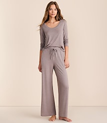 Lou & Grey Heathered Softened Modal Pajama Set carousel Product Image 1