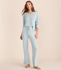Lou & Grey Softened V-Neck Pajama Set carousel Product Image 1