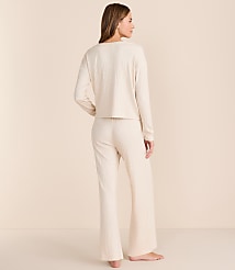 Lou & Grey Heathered Cozy Ribbed Pajama Set carousel Product Image 3