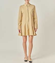 English Factory Collar Flare Skirt Dress carousel Product Image 1