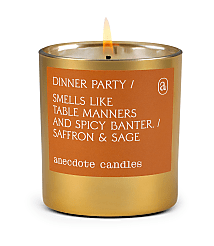 Anecdote Candles Dinner Party Gold Tumbler Candle carousel Product Image 1