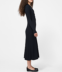 French Connection Crinkle Knit Maxi Dress carousel Product Image 2