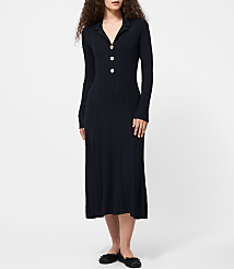 French Connection Crinkle Knit Maxi Dress carousel Product Image 1