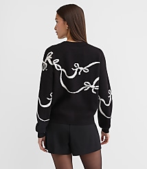 Bow Blouson Sweater carousel Product Image 3