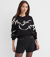 Bow Blouson Sweater carousel Product Image 2