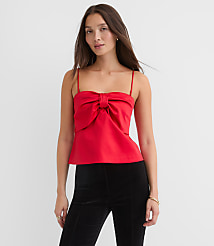 Bow Strappy Bustier Top carousel Product Image 1