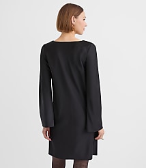 Petite Satin Cowl Neck Mini Dress carousel Product Image 3