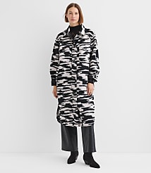 Tall Geo Boucle Oversized Shirt Jacket carousel Product Image 1