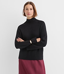 Modern Mock Neck Sweater carousel Product Image 1