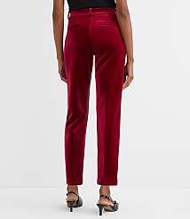 Petite Riviera Slim Pants in Velvet carousel Product Image 3