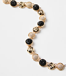 Mixed Sparkle Circle Statement Necklace carousel Product Image 2