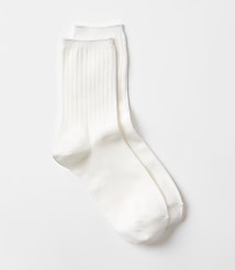 Ribbed Crew Socks carousel Product Image 1