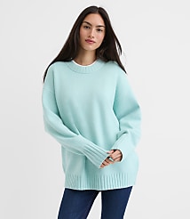 Petite Balloon Sleeve Tunic Sweater carousel Product Image 2