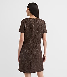 Shimmer Tweed Mini Pocket Dress carousel Product Image 3