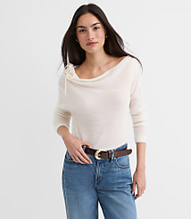 Tie Neck Sweater carousel Product Image 2