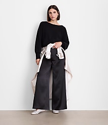 LOFT Versa Cropped Boatneck Sweater carousel Product Image 1