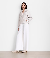 LOFT Versa Embossed Faux Leather Trench Coat carousel Product Image 1