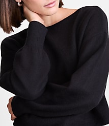 LOFT Versa Cropped Boatneck Sweater carousel Product Image 4