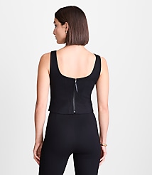 LOFT Versa Ponte Bustier Top carousel Product Image 3