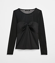 LOFT Versa 360 Knit Mesh Top carousel Product Image 5
