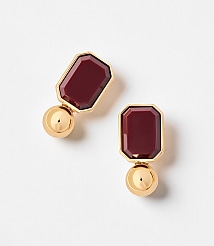 Resin Square Drop Earrings carousel Product Image 1