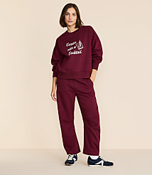 Petite Lou & Grey Elite Fleece Barrel Pants carousel Product Image 1