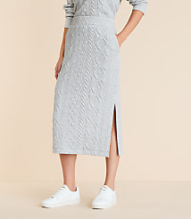 Petite Lou & Grey Alpine Quilted Midi Pocket Skirt carousel Product Image 3