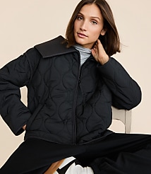 Petite Lou & Grey Quilted Jacket carousel Product Image 1