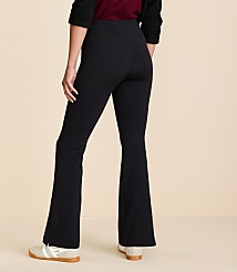 Petite Lou & Grey Cozy Fleece Back Bootcut Pants carousel Product Image 3