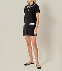 English Factory Scalloped Detailed Mini Dress carousel Product Image 2
