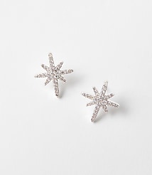 Pave Star Stud Earrings carousel Product Image 1