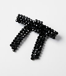 Beaded Bow Brooch carousel Product Image 1