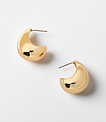 Chunky Teardrop Stud Earrings carousel Product Image 1