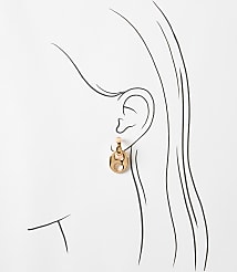 Mariner Chain Link Drop Earrings carousel Product Image 2